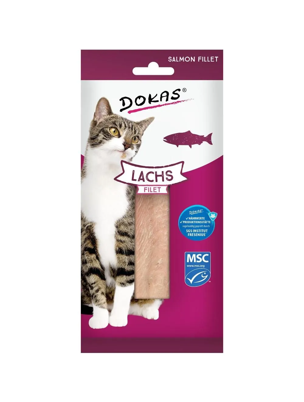 Dokas Kat Laksefilet 22 g